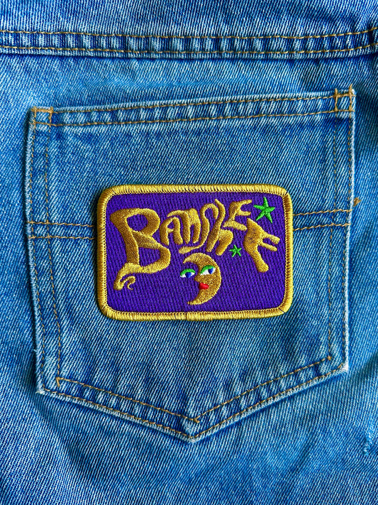Banshee Banner Embroidered Iron-On Patch