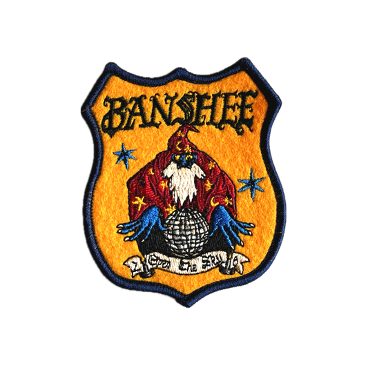 Banshee ‘Open The Sky’ Embroidered Iron-On Patch