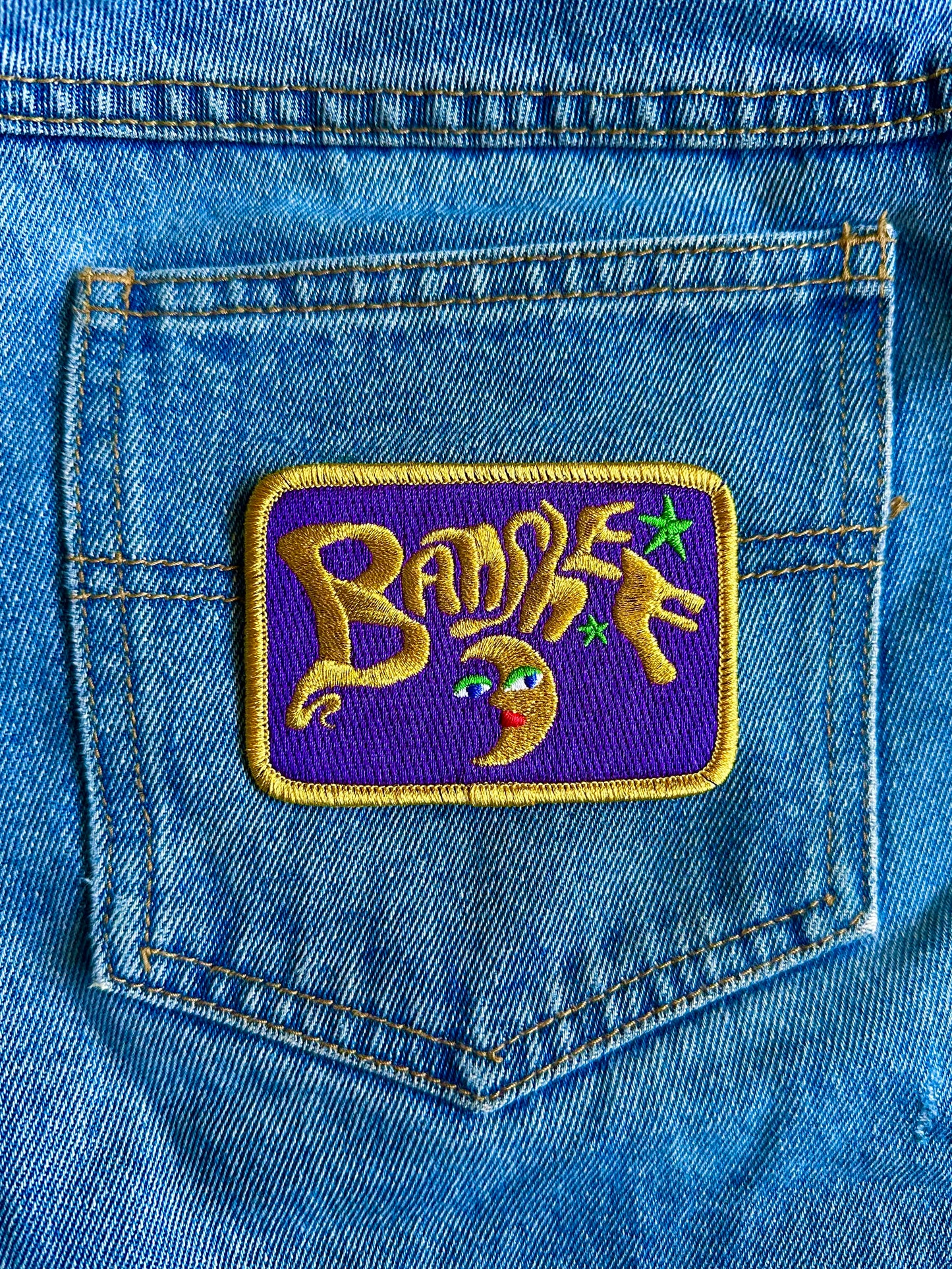 Banshee Banner Embroidered Iron-On Patch