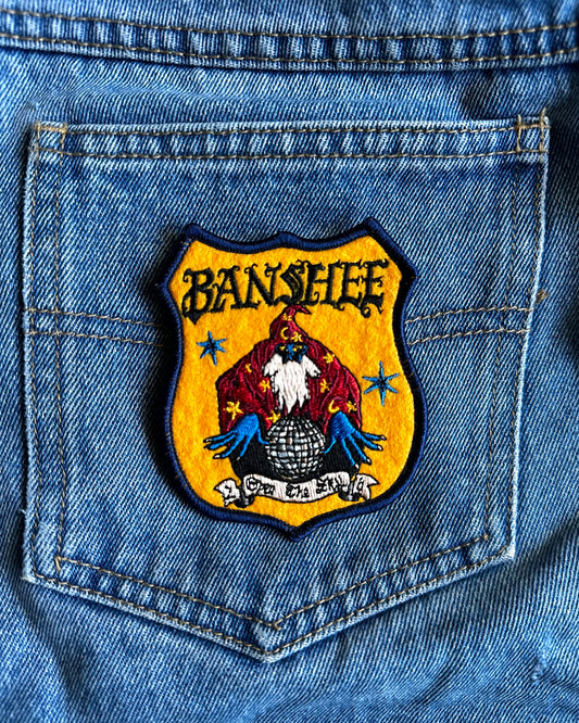 Banshee ‘Open The Sky’ Embroidered Iron-On Patch